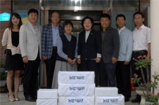 김숙종 충북농업기술원장, 자모원 방문 격려