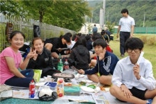 단성중학교 행복한 밥상 운영 호응