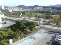 제천시청사 주차장 단장