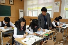 단성중학교 공개수업에 태블릿PC 활용 눈길