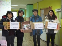 새생명어린이집 원장 나수경씨, 리본수공예품 기탁