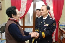 영동서, 설 명절 독거노인 소외계층 방문 위문