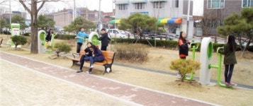 충주삼원초, 다양한 운동기구 설치