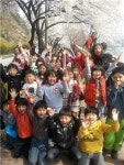 충주앙성초, 벚꽃길 걷기 행사 실시