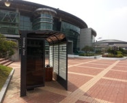 충주·호암체육관 광장에 흡연실 및 탈의실 설치