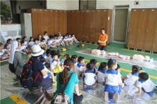 괴산군 성신유치원생, 증평소방서 소소심 교육