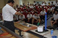 괴산오성중, 만지고·느끼고·생각하는 과학·수학캠프