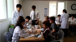 경희대학교, 진천군 초평면 찾아 의료봉사 전개