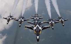 충주 하늘 화려하게 수 놓을 블랙이글 에어쇼개최