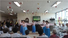 충주주덕골풍물단, 송원요양병원에서 위문공연