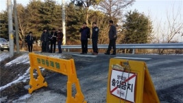 청원구청장 구제역 방역현장 방문