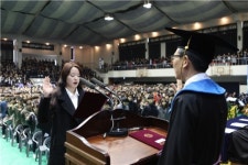 국립 한국교통대학교 2015학년도 입학식 개최