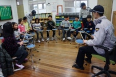 충주수회초, 경찰학교 교육기부로 신나는 방과후 학교