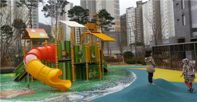 세종 1-4생활권 모아미래도 포레스트에 등장한 미니 워터파크