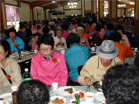 충주 목행용탄동, 만수무강 기원 경로잔치 개최