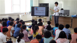 충주 산척초, 심폐소생술 교육 실시