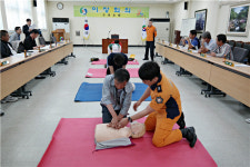 충주 수안보보건지소, 응급처치·심폐소생술 교육 실시