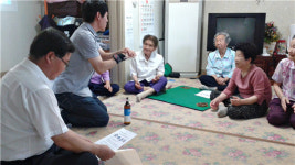 충주용산동, 경로당 노인들에 메르스 예방교육