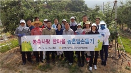 농협충주시지부·산척농협, 농번기 농촌일손돕기 실시