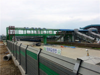 세종 조치원역 육교 건설 공사 한창