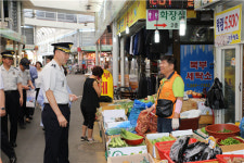 청원署, 전통시장 장보기 행사