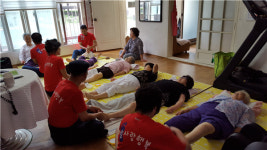충주 발사랑 행복봉사단, 대현경로당 발마사지 봉사