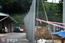 현장관리 안되는 옥천읍구내식당 보강공사