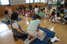충주 덕신초, 주덕보건지소와 연계 심폐소생술 교육