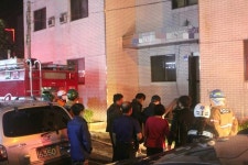 <종합>청주 한 모텔서 화재… 4명 사상