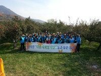 감사원, 음성군 용산리에서 일손돕기활동