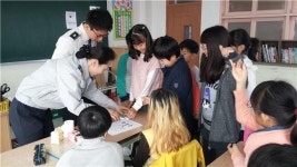 진천서, 만승초등학교 우정Tree제작