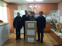 단양농협, 경로당 난방·부식비 3천400만원 지원