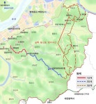 금강 물줄기 전망 아름다운 세종시 꾀꼬리봉에 산책로 조성
