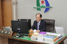 류한우 단양군수, 동서고속도로 조기개통 강력 촉구