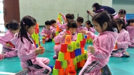 신나게 놀아요…충주시 어린이집 문화체육 한마당