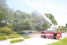 충북중앙도서관-사직119안전센터 합동소방훈련