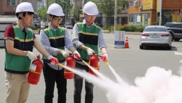 흥덕구, 자체소방훈련 실시