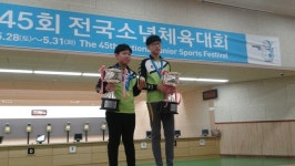청주 운동중 사격부 전국소년체전 두각