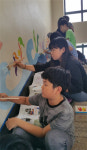 충주예성초, 벽화그리기로 아름다운 학교 만들기