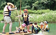 단양 한드미 마을, 여름 휴양지 각광