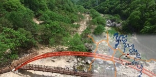 옥천 장령산자연휴양림 피서지 도시민 유혹