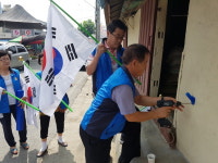 내수읍, 태극기 달기 운동