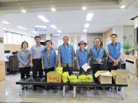 충주시 교현2동바살위, 홀로노인 요구르트 배달