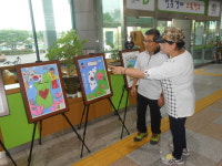 우암동 바르게살기위원회, 나라사랑 그림 전시