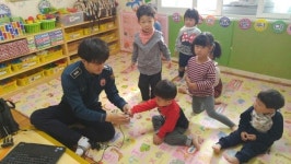 진천경찰서, 어린이집 아동학대 예방교육 및 지문사전등록