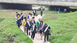 새충주새마을금고, 충주천 환경정화