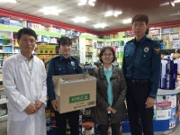 제천署-제천시약사회, 응급 의약품 전달