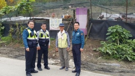 옥천 군북파출소, 농·축산물 절도 사전 예방 총력