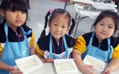 옥천군, 학교급식 관련 친환경 두부만들기 체험 