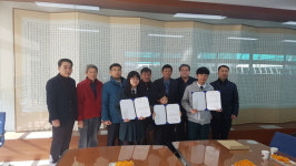 진천군, 덕산면 작은도서관 장학금 전달식